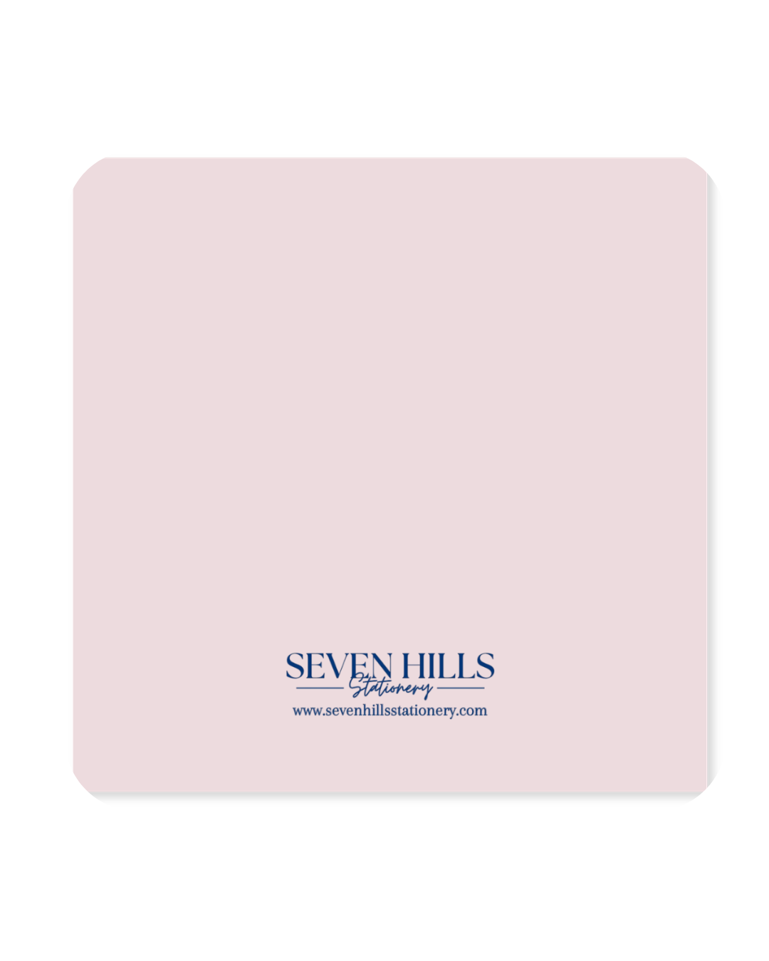 Personalized Christmas Paper Coaster Set | ‘Making Spirits Bright’ | Very Berry Christmas