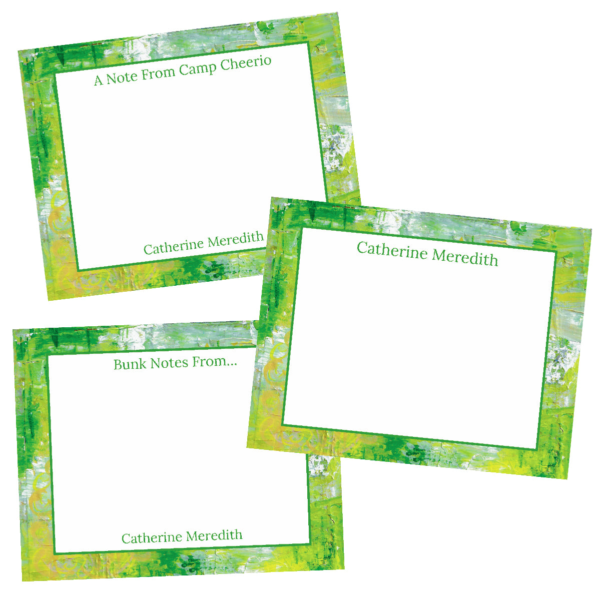 Summer Camp Notecards | Personalized Set of 25
