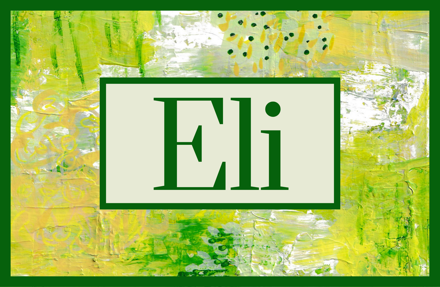 Personalized Laminated Placemats | Custom Kids Placemat