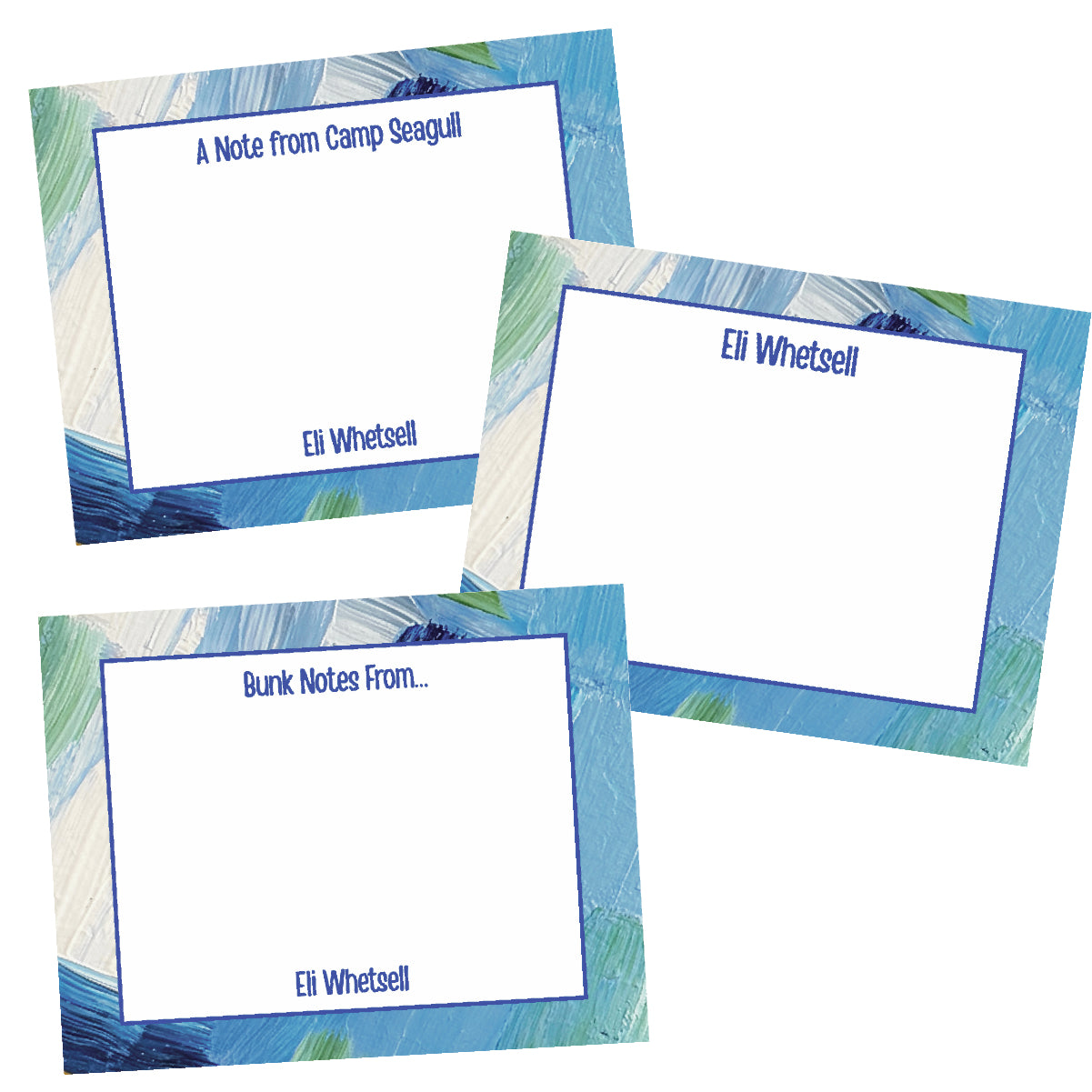 Summer Camp Notecards | Personalized Set of 25