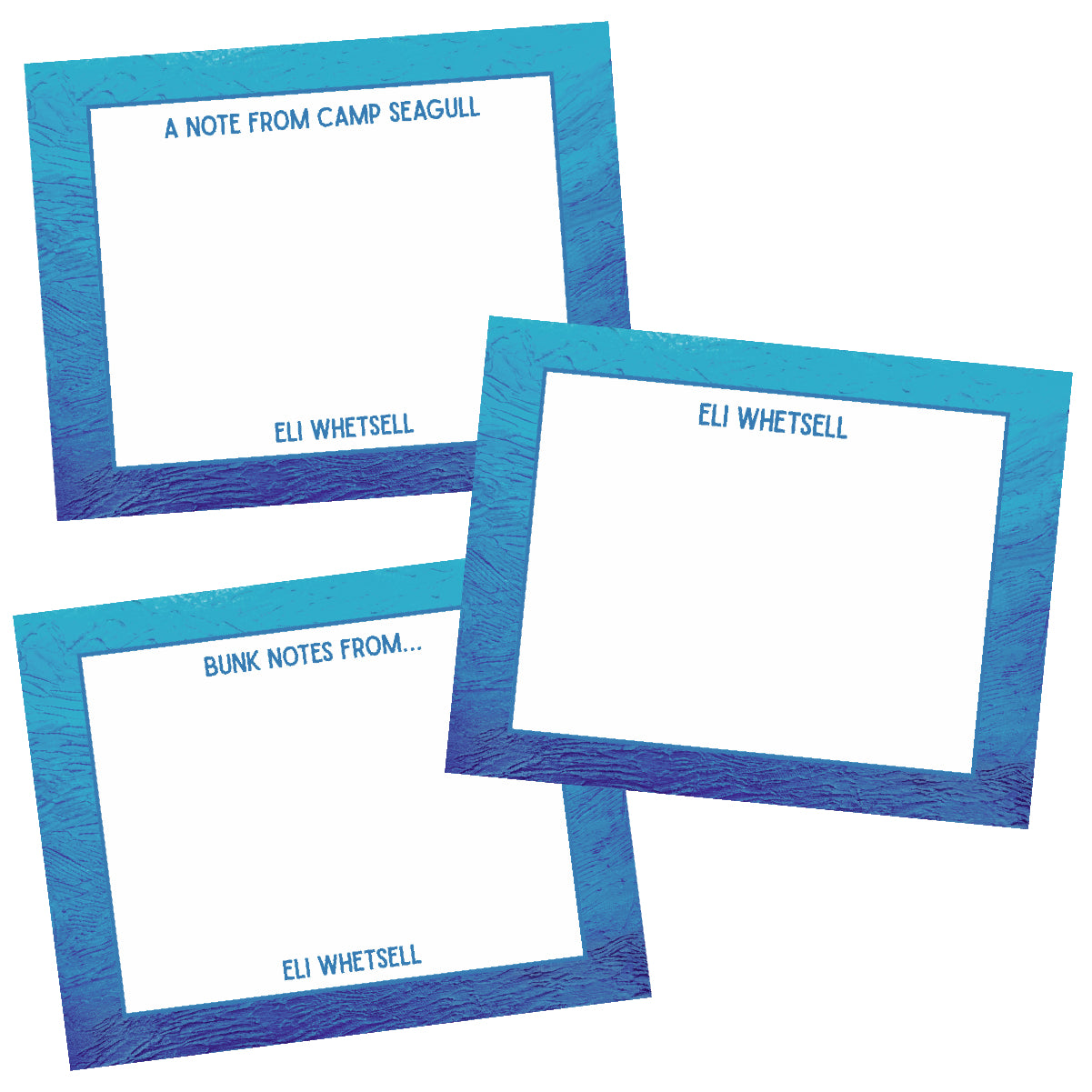 Summer Camp Notecards | Personalized Set of 25