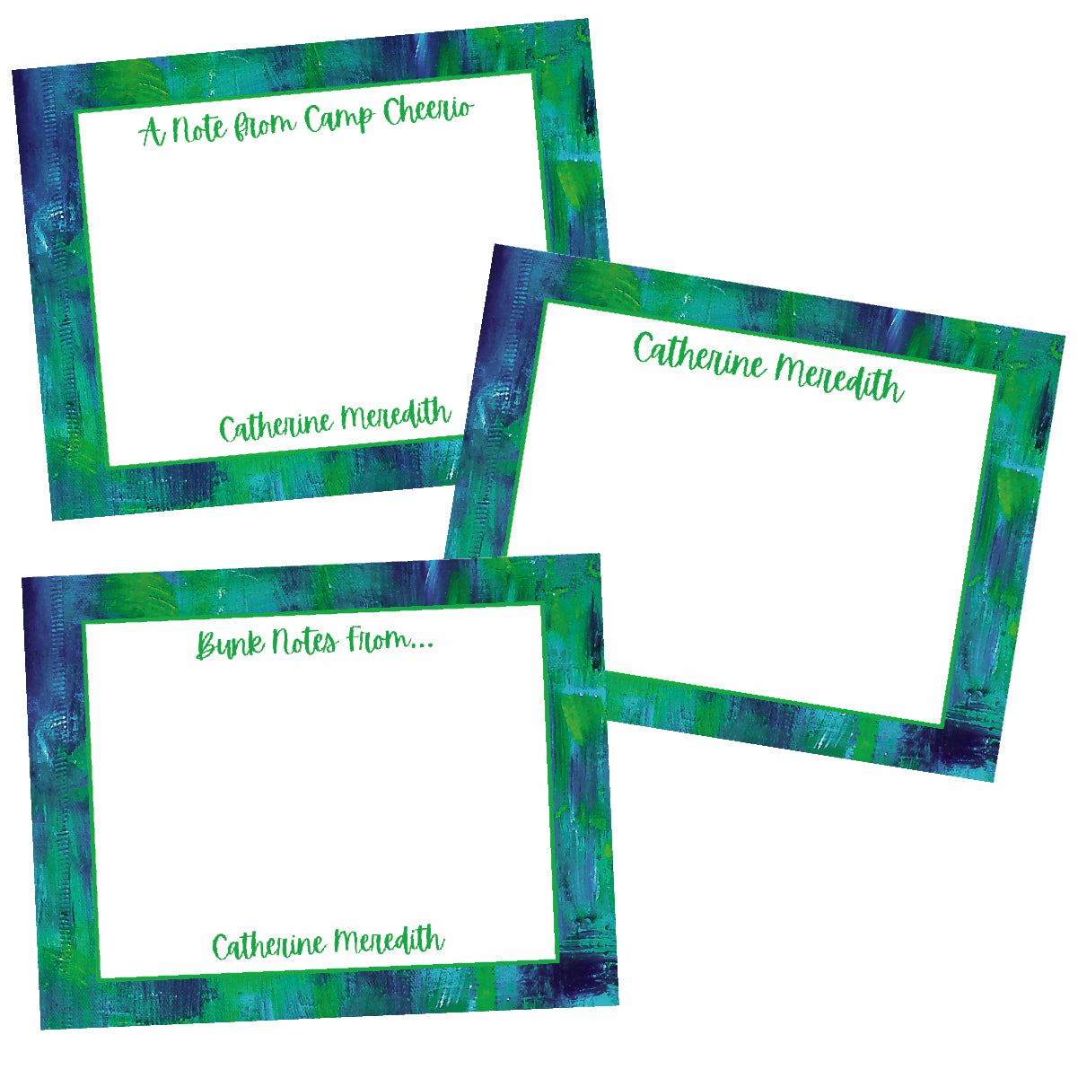 Summer Camp Notecards | Personalized Set of 25