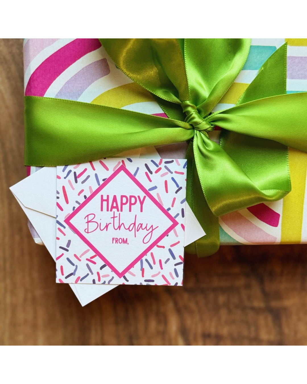 ‘Happy Birthday’ Gift Tags | Party Pink