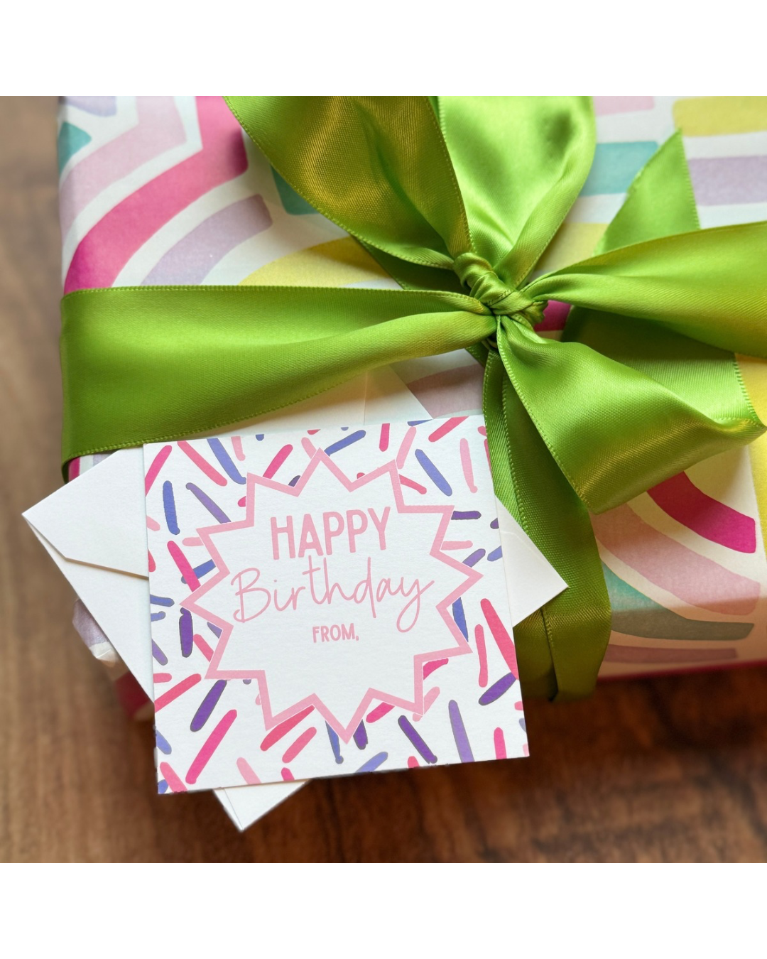 ‘Happy Birthday’ Gift Tags | Party Pink