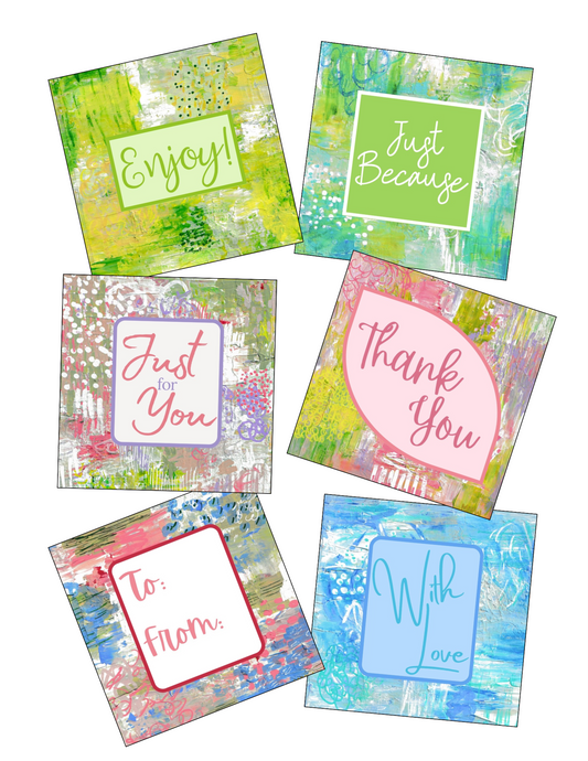 Multi-Occasion Enclosure Gift Tags | Variety Pack | Set of 12