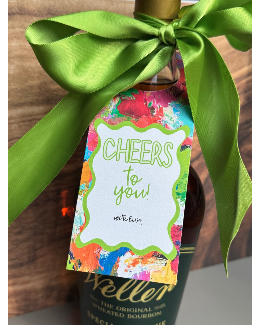 Everyday Wine Tag Set | ‘CHEERS to You!’ | Up & Down & All Around
