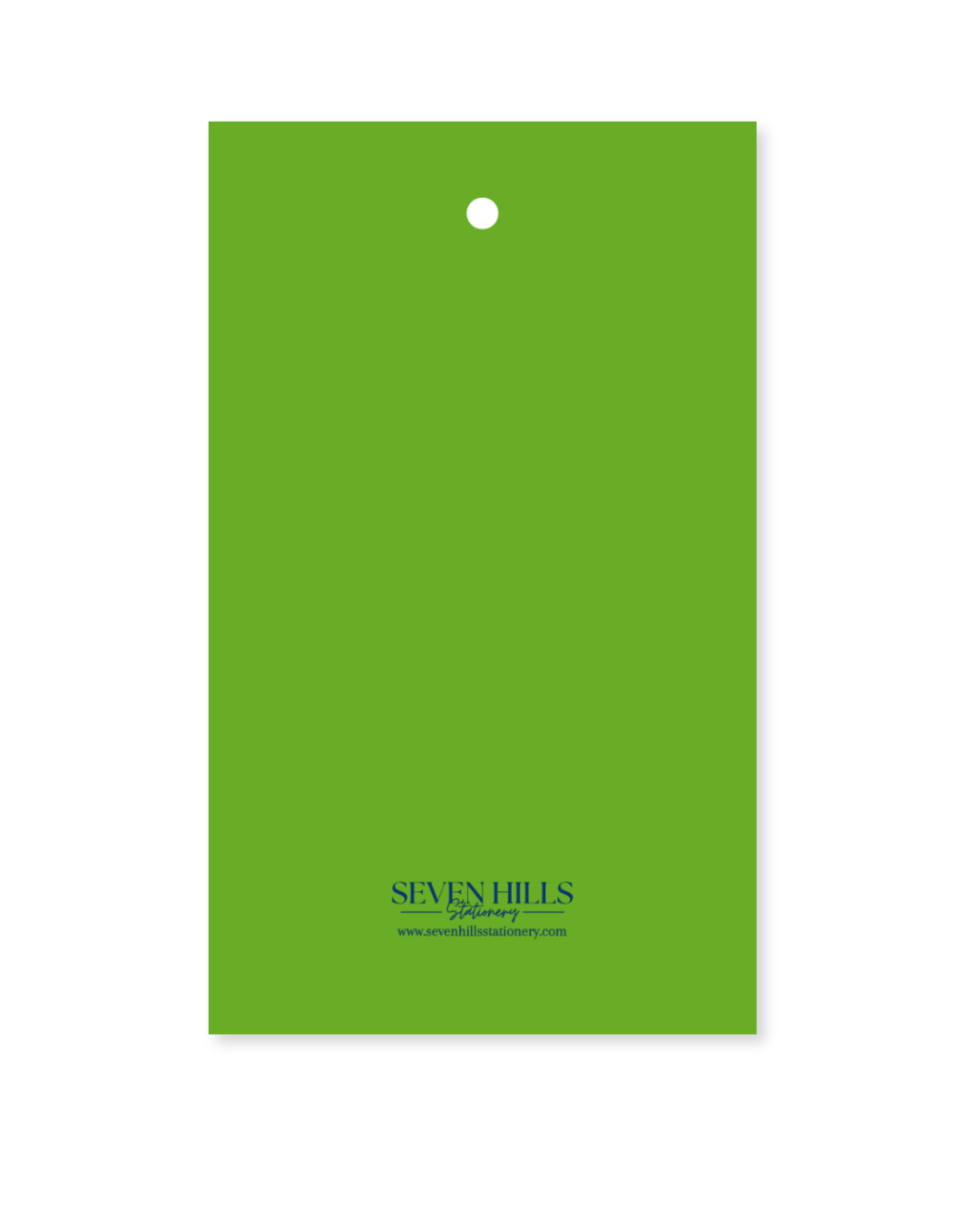 Rectangular Gift Tags | Wavy | Spring Greens