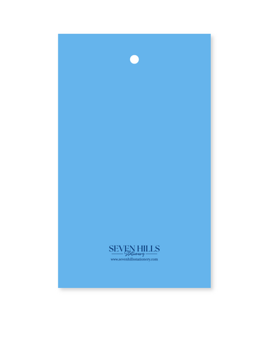 Rectangular Gift Tags | Wavy | Marine Dwelling